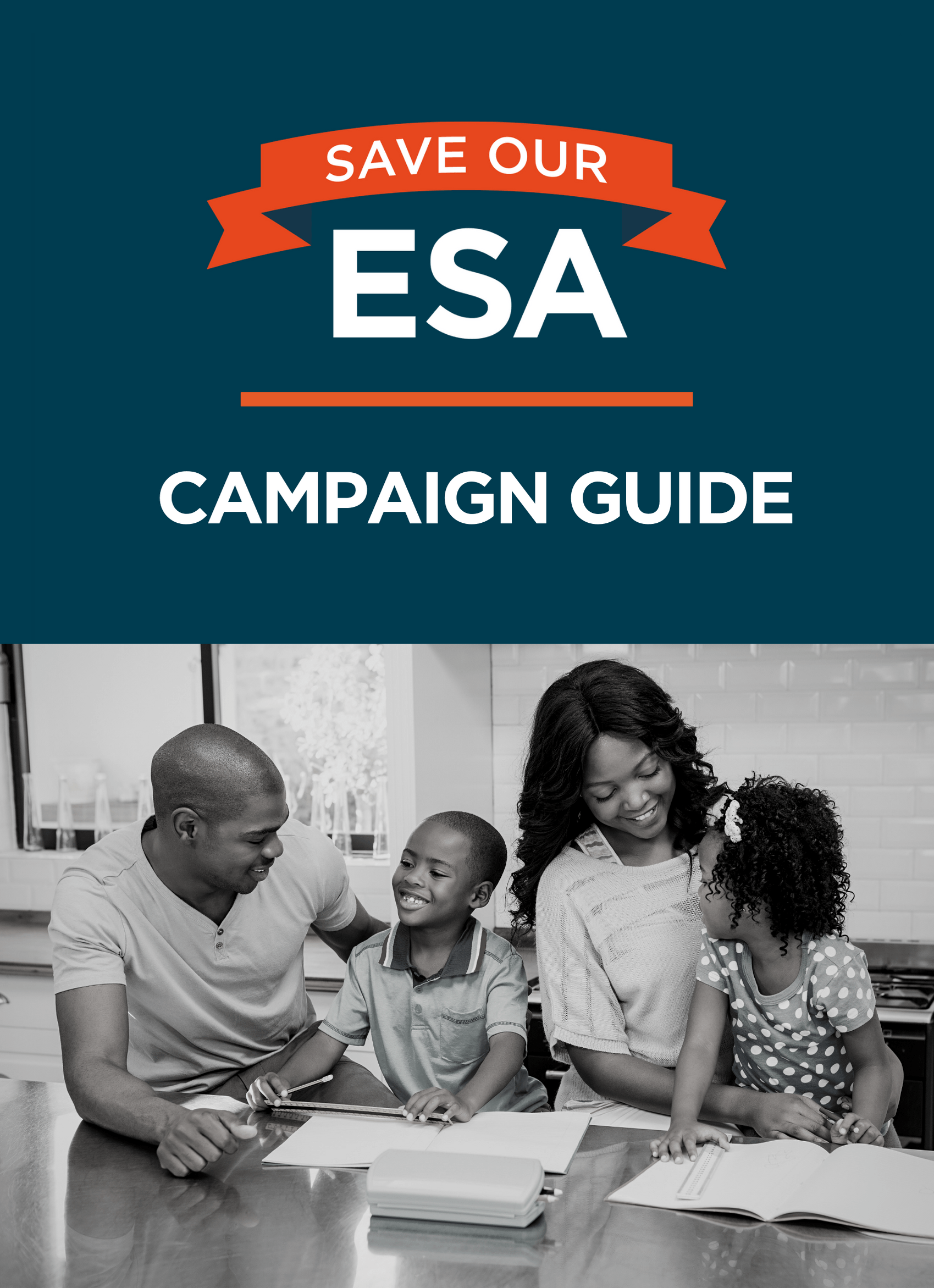 SaveOurESA Campaign Guide Cover
